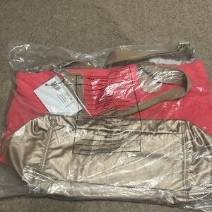 Kipling parapink shopper tote handbag